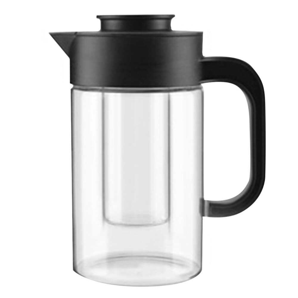 Stor vattenkanna glas vattenkanna tekanna handtag tekanna glas vattenkanna
