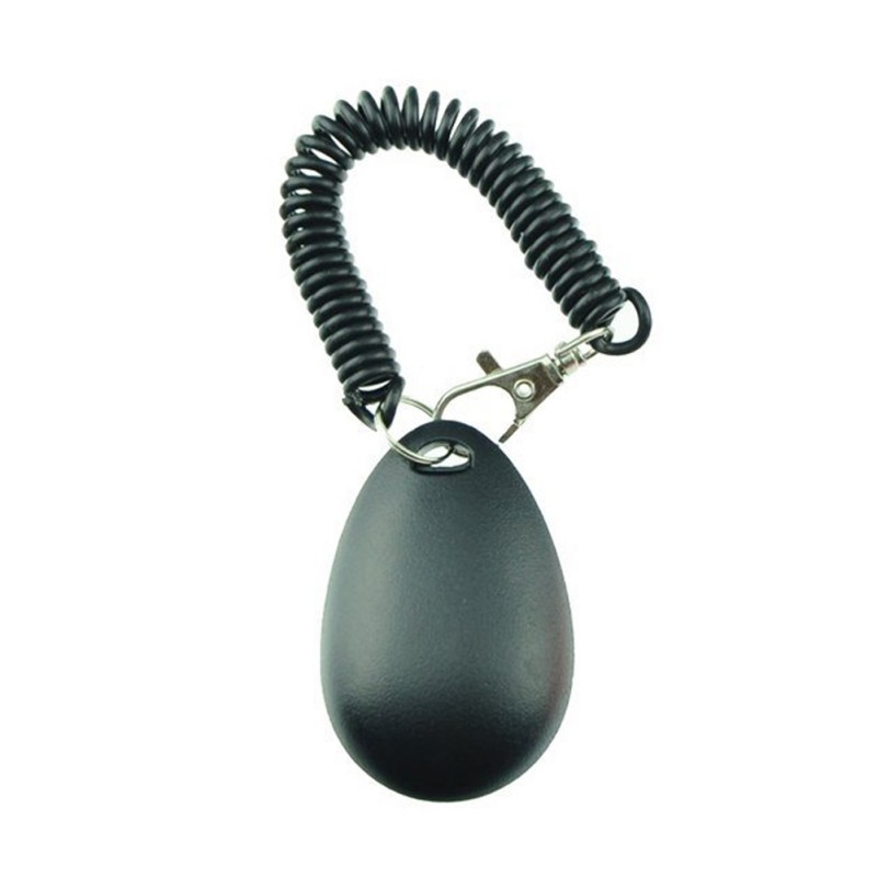 4PCS Pet Puppy Bird Cat Dog Button Click Clicker Training Obedience Aid + Wrist Strap Light Weight
