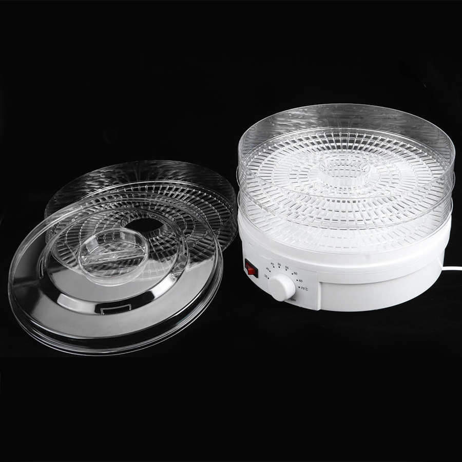 Fruit Drying Machine Transparent Mini Food Dryer Fruit Medicinal Materials 3‑Layer Drying Dehydrator Fast food