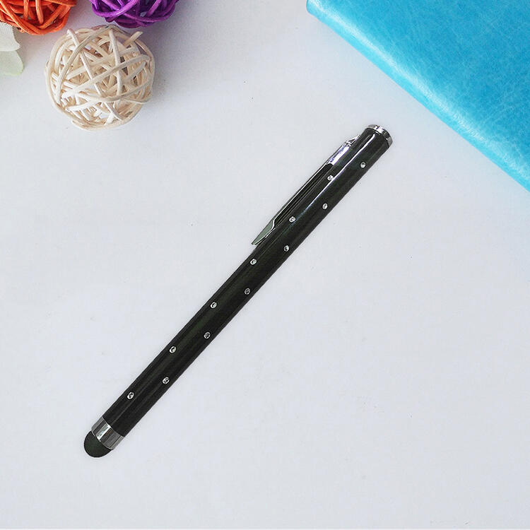 Universal Diamond Flash Stylus Pen Capacitive Screen Resistive Touch Screen Stylus Pen For Mobile Phone Tablet PC Pocket PC: black