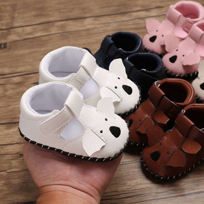 Baby Boys Girls Sandles Spring Summer Cheap Baby Brown Shoes Cartoon Infant Toddler Baby Crib Sandals For 3 6 12 18 Months