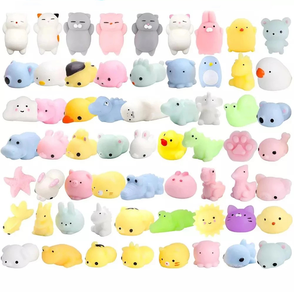 Squishy Toy Cute Animal Antistress Ball Squeeze Mochi Rising Toys Abreact Soft Sticky Squishi Stress Relief Toys Funny