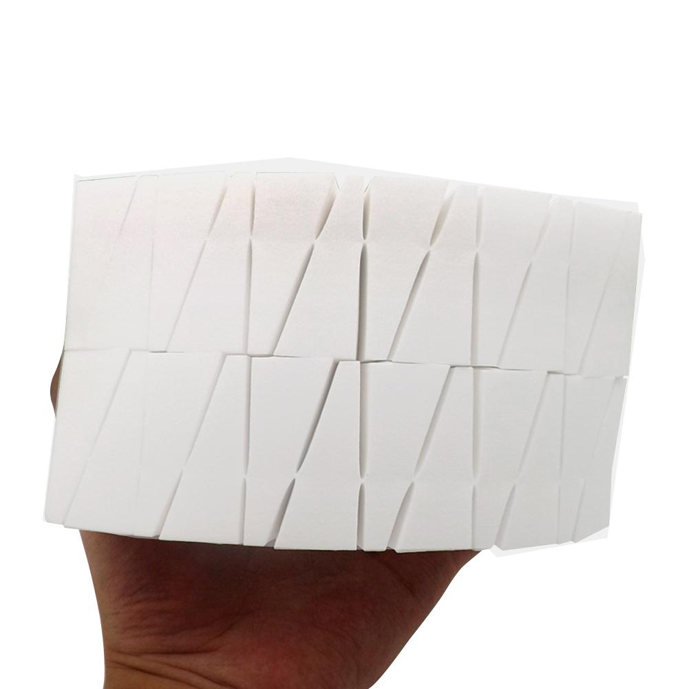 24 Small Makeup Foundation Sponge Face Makeup Cosmetic Puff Powder Smooth Beauty Cosmetic Make Up Sponge Beauty Tools: White