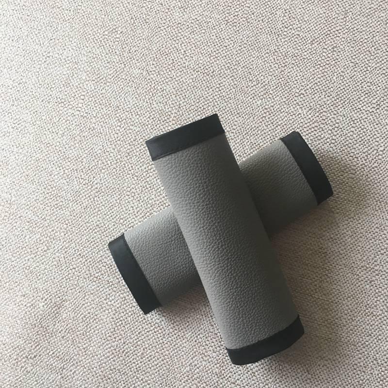 Accesorios para cochecito de bebé, silla de ruedas con asa, reposabrazos de cochecito de bebé, funda protectora de Pu para cochecito de bebé babyzen yoyo yoya: short gray