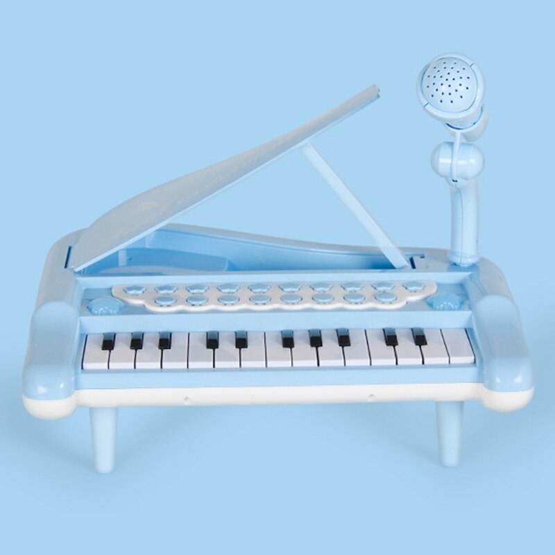 Multi-Functional Electronic Piano Musical Instrument Beginner Learning Piano Toy with Microphone