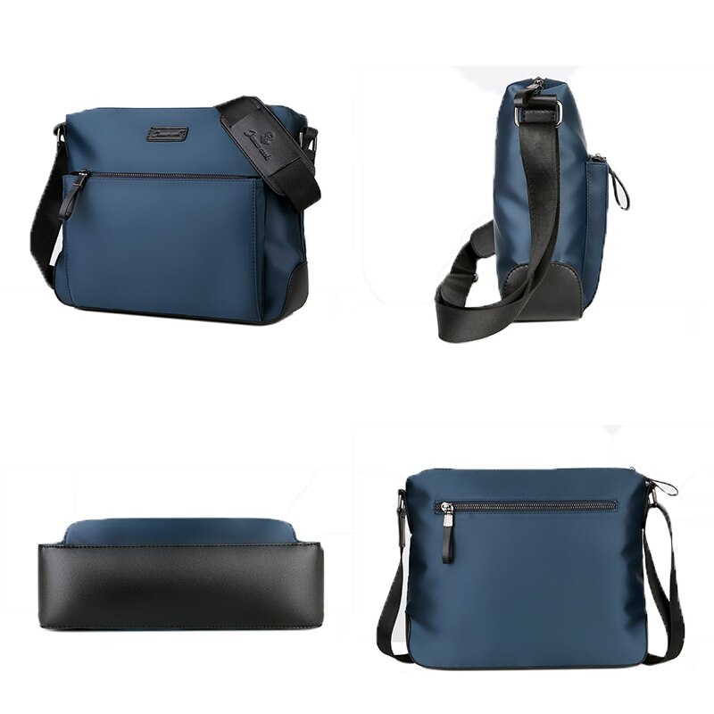 Belabolso Grote Capaciteit Messenger Bag Mannen Tas Oxford Schoudertas Klassieke Crossbody Tas Voor Mannen Zakelijke Tas Mannelijke Toevallige HMB672