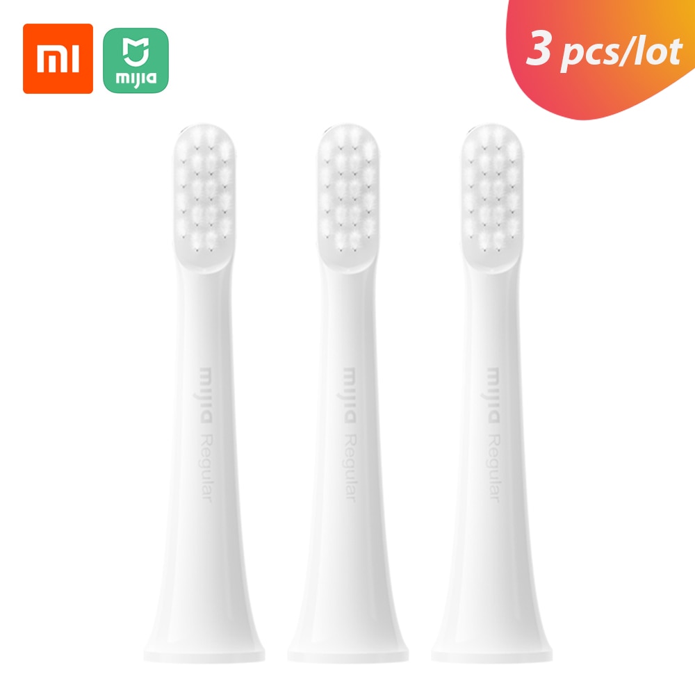 Tête de brosse à dents de rechange pour Xiaomi Mijia T100, 3 pièces/lot, brosse à dents électrique sonique, étanche, santé