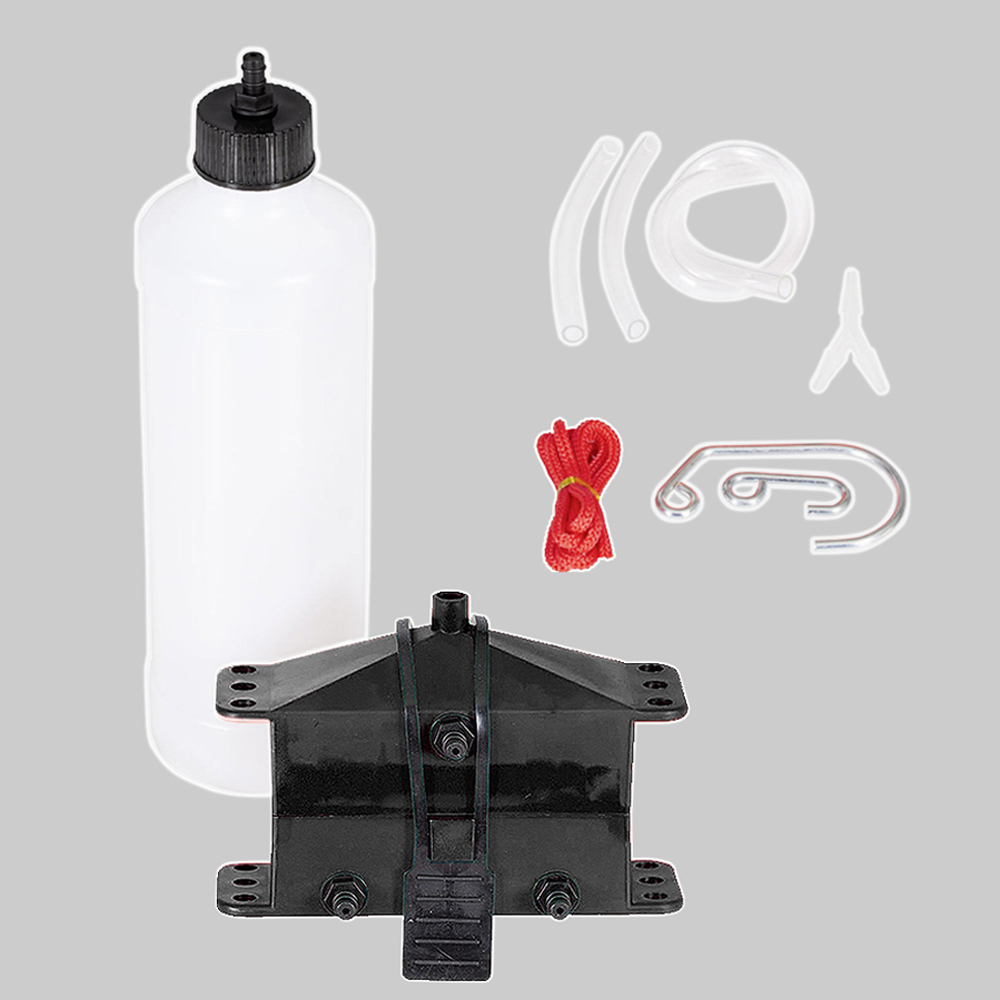 Kit de máquina de limpieza de cadena de motocicleta, cepillo, herramienta limpiadora de engranajes para cadenas de motocicleta, dispositivo lubricante, accesorio lubricante: Gris oscuro