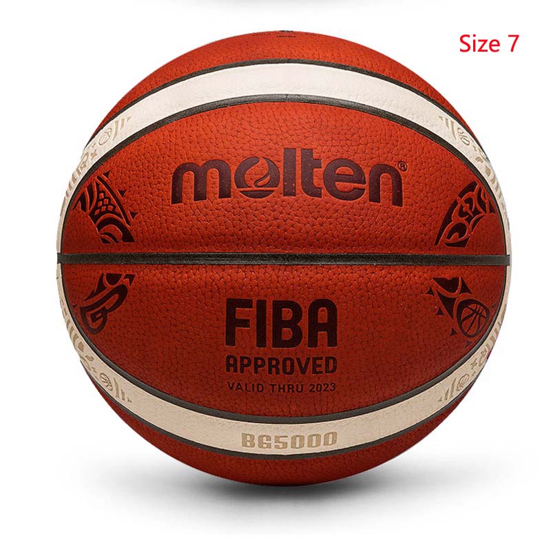 Basketball Ball Official Size 7/6/5 PU Leather Outdoor Indoor Match Training Inflatable Basketball baloncesto: SIze 7 BG5000