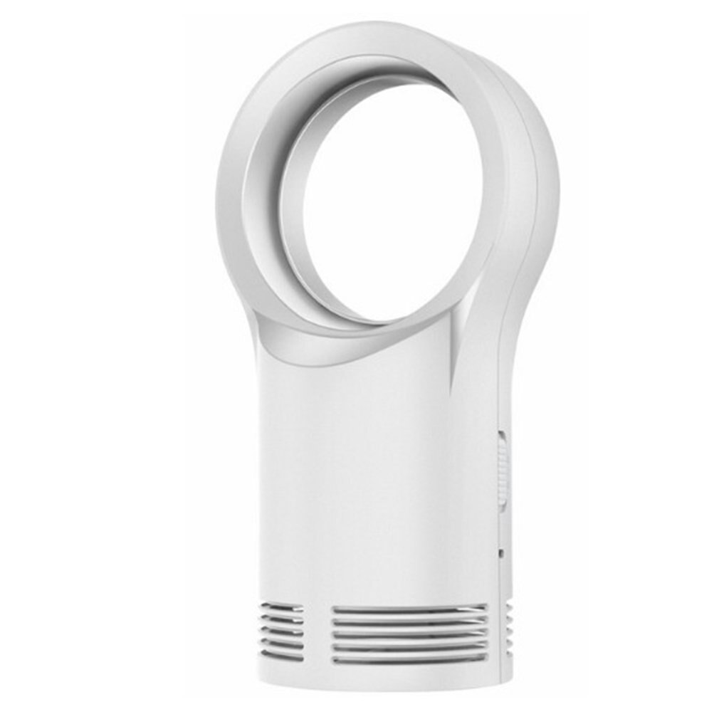 Leafless Heater Portable Electric Heater Home Office Desktop Radiator Warm Air Fan Winter Heating Machine: white