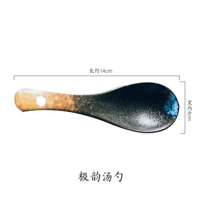 Japanse soepkom aardewerk stoofpot met deksel lepel bodem schotel set eetkamer restaurant mini pot kleine soep dessert cup servies: 2
