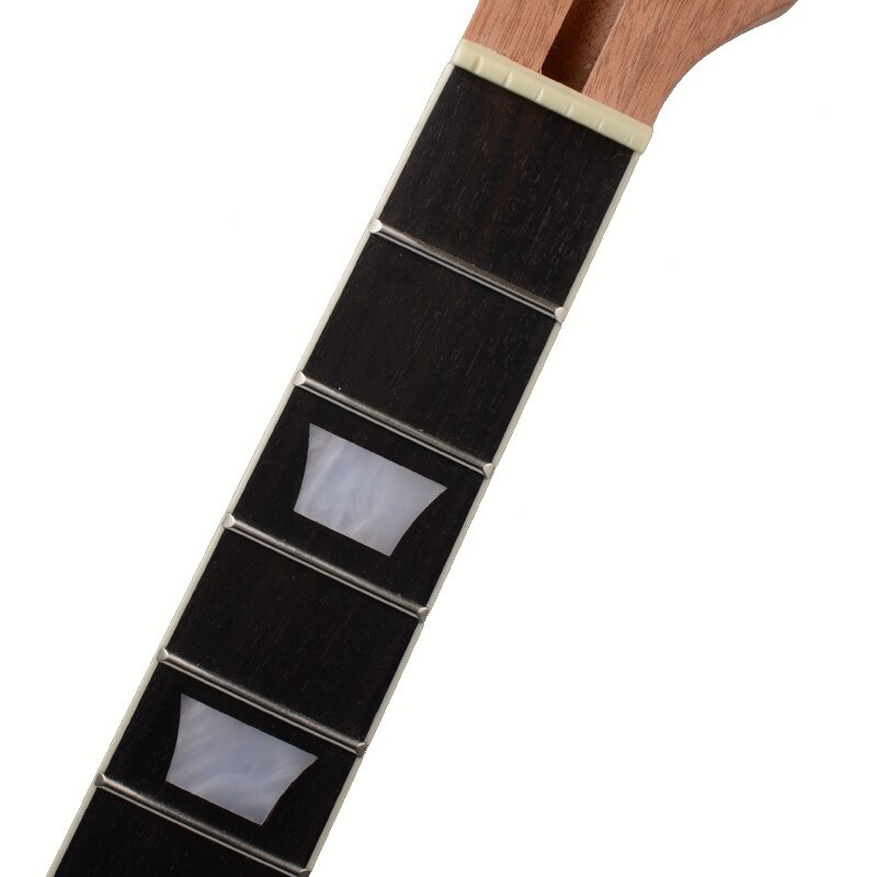 22 Fret Lp Gitaar Hals Mahonie Palissander Toets Sector En Binding Inlay Voor Lp Elektrische Gitaar Hals Vervanging