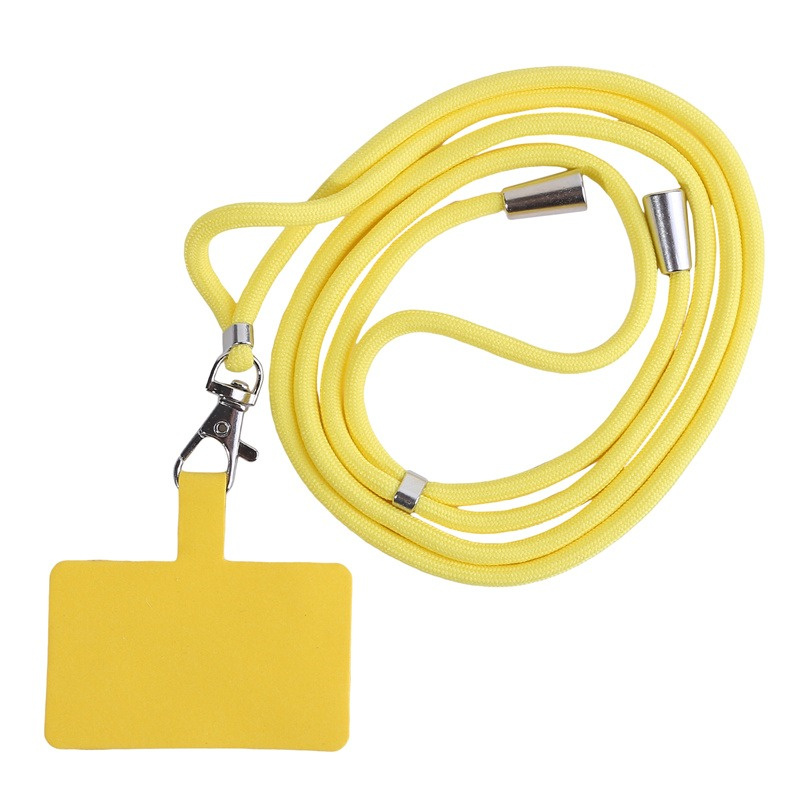 Cordão ajustável destacável do telefone, cordão do pescoço, cinta mosquetão, pingente compatível com cartão, cores fob móvel, novo