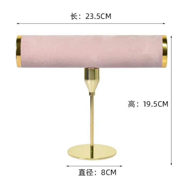 Metalen Armband Horloge Display Stand Sieraden Etalage Rekwisieten Armband Armband Sieraden Opslag: GRIJS