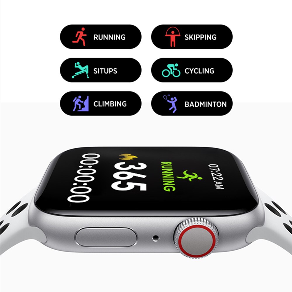 Smartwatch X6 - 1.54" Full Touch - Bluetooth Calls - Music Control - Health Tracker - For Android & iOS