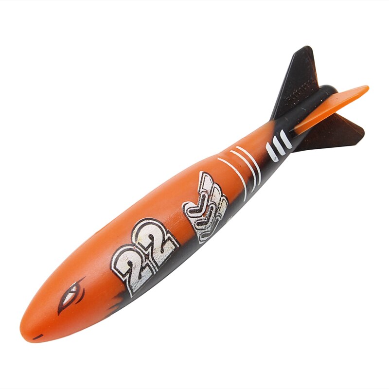 4 Pcs Rubber Swimming Pool Toys Diving Sport Outdoor Toypedo Bandits Play Water Fun Pool Fun Toys Games