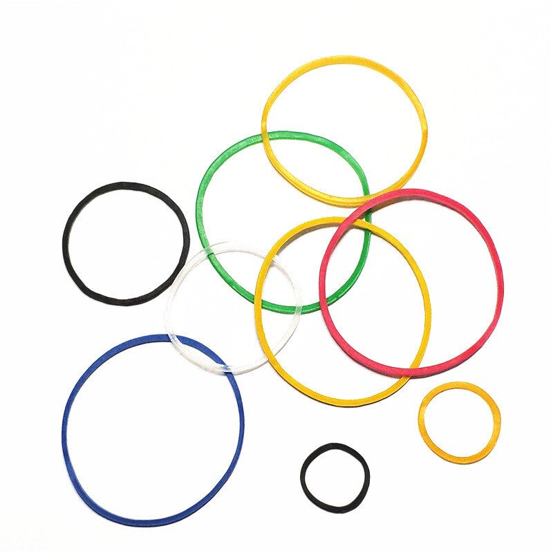 16 kinds 10pcs/set Rubber Band Pulley Transmission Engine Drive Round Beslts DIY Toy Module Car Motor Stretch Droppshipping