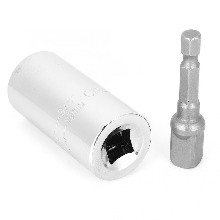 Universal vridmomentnyckel huvudset hylsa 7-19mm 3/8 tums borrspärr multi 55 stål med vevstake manuellt handverktyg