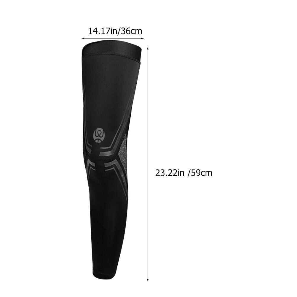 1 Pair Summer Leg Cover Leg Sleeves Sun Protection Sleeves UV Protection Cooling Sleeves