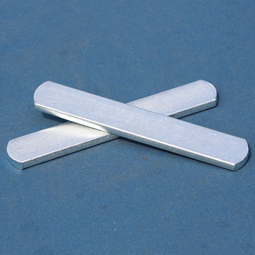 4 Pcs Stainless Steel Plates Electroplating Steel Plates for Fitness Weighted Training Exercise