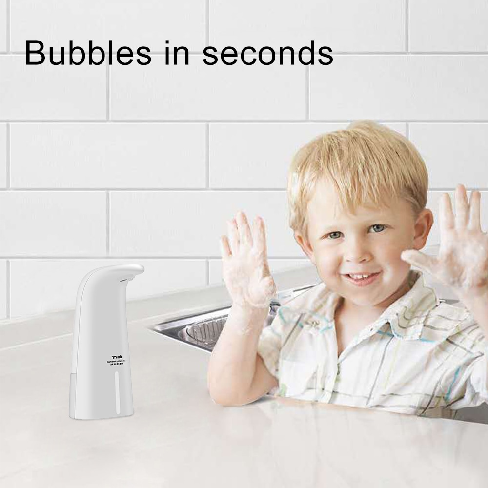 Touchless Sensor Liquid Automatic Soap Dispenser for Kitchen Hand Shampoo Bottle Foam Generator Zeepdispenser Bath Accessories