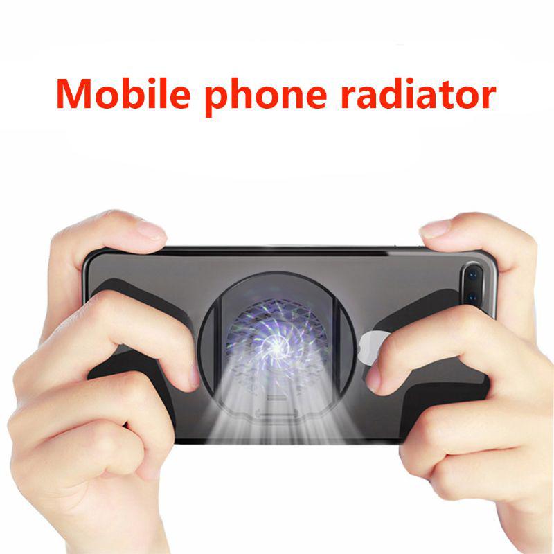 Foldable Fan Radiator Mobile Phone Cooler Cooling Support Holder Bracket for iPhone Samsung Huawei Xiaomi Smartphone Tablet r25