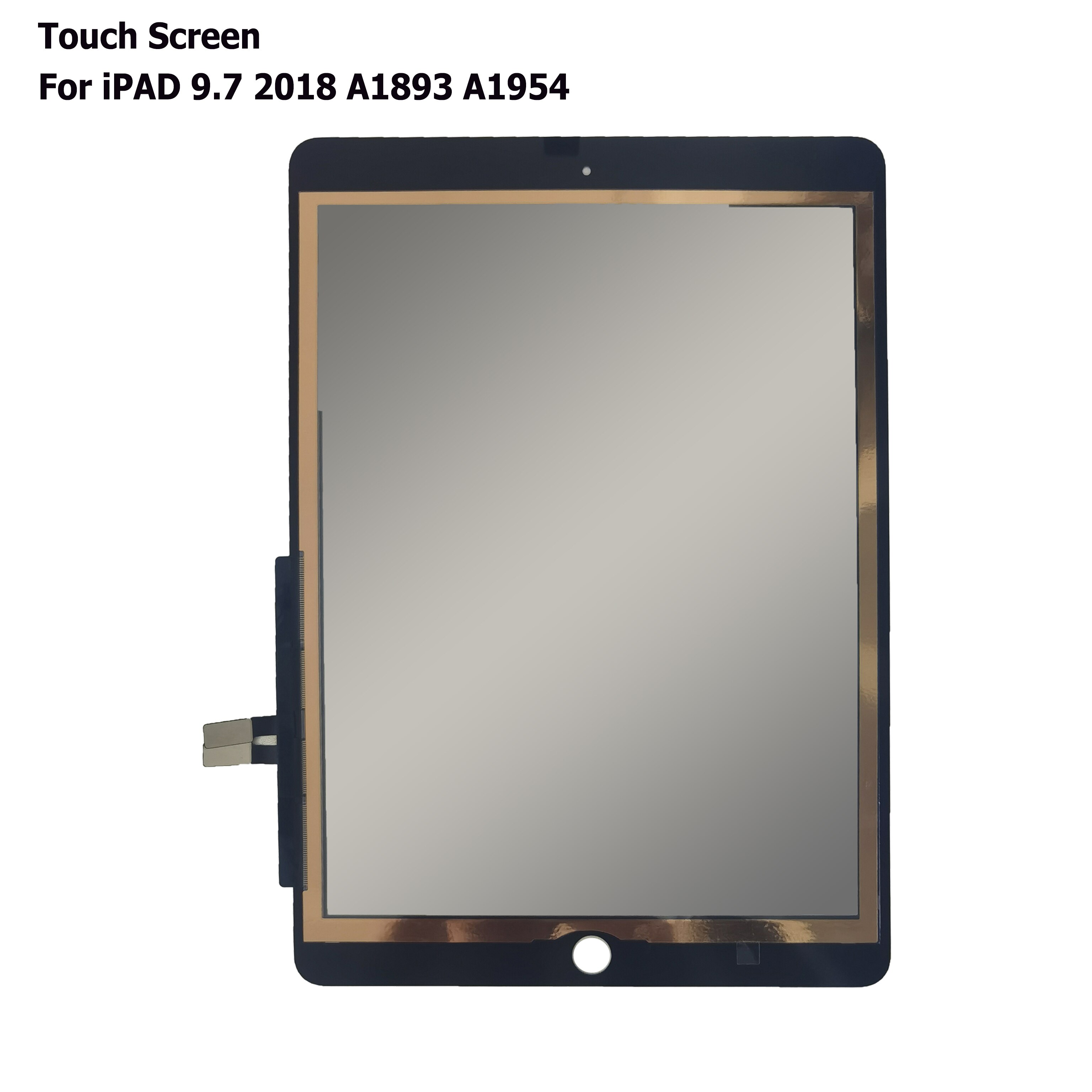 9.7" Touch Panel replacement For iPad 6 A1893 A1954 Touch Screen Digitizer Front Outer Glass With Button