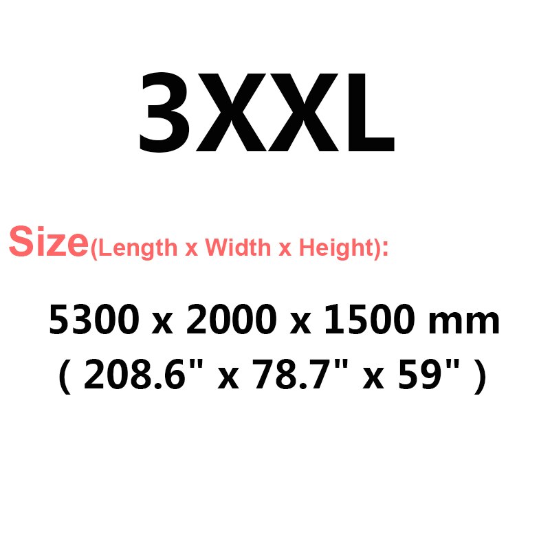 Buildreamen2 Car Cover Sun Snow Rain Dust Protection Cover Waterproof For Ford Everest Expedition Edge Galaxy Windstar Freestar: 3XXL