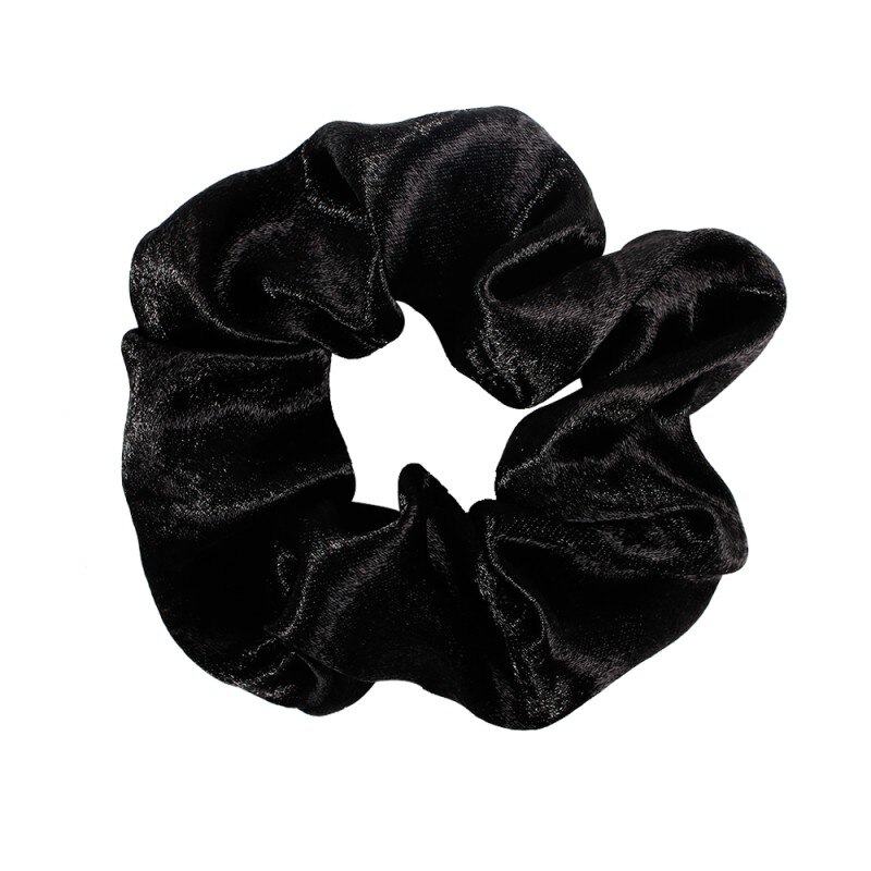 6 PCS Soft Velvet Elastic Hair Rope Scrunchies Sweet Pearls Hair Accessories For Women Tie Hair Ring Ponytail Holder Headpiece: 5