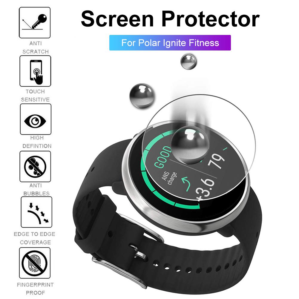 Gehard Glas Clear Beschermende Film Smart Horloge Gehard Film Voor Polar Ontbranden Fitness Smartwatch