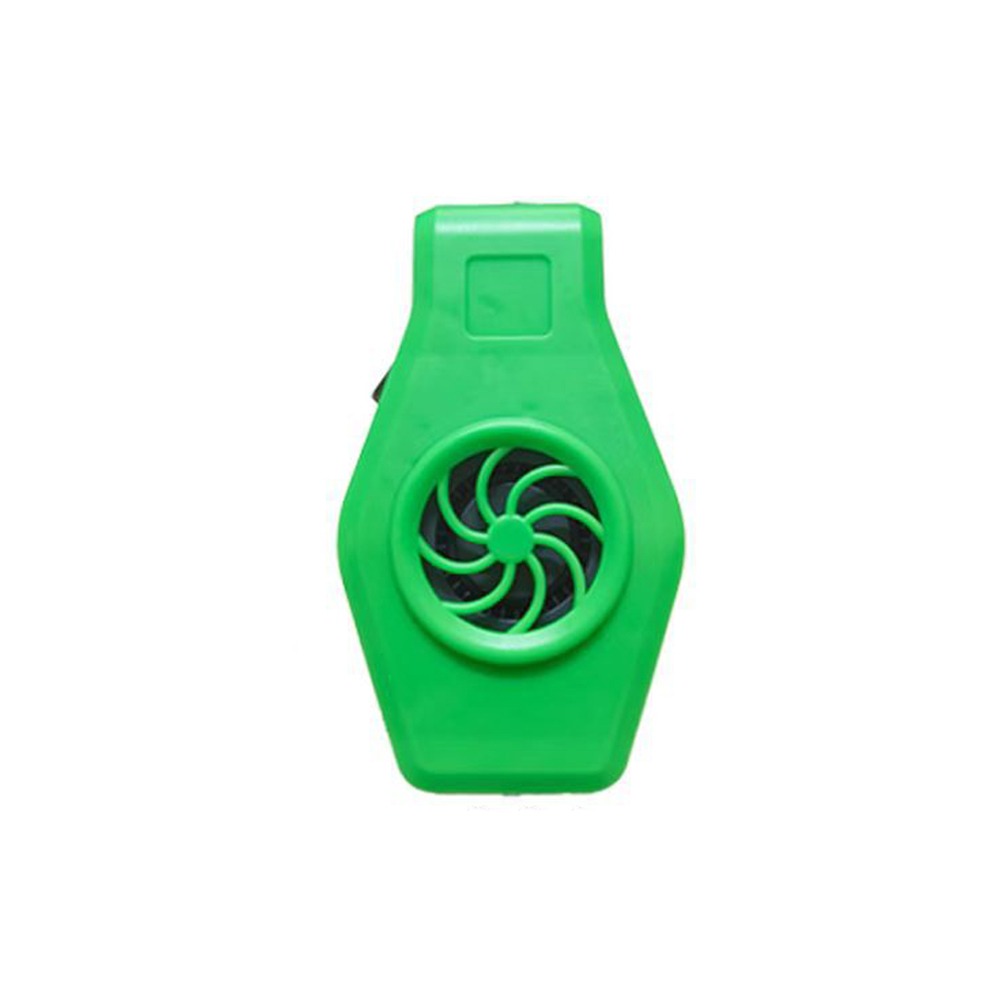 Enfriadores de acuario creativos de 2 velocidades de viento, ventilador de montaje en pared, dispositivo de refrigeración de tanque de peces de plástico, ventilador de refrigeración ajustable para acuario: Rojo