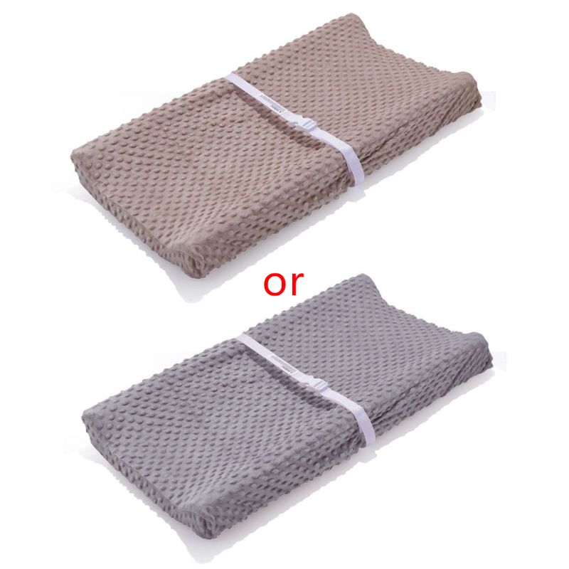 Baby Luierbak Cover Zuigeling Zachte Herbruikbare Ademend Luier Veranderende Tafel Lakens Mat: Brown