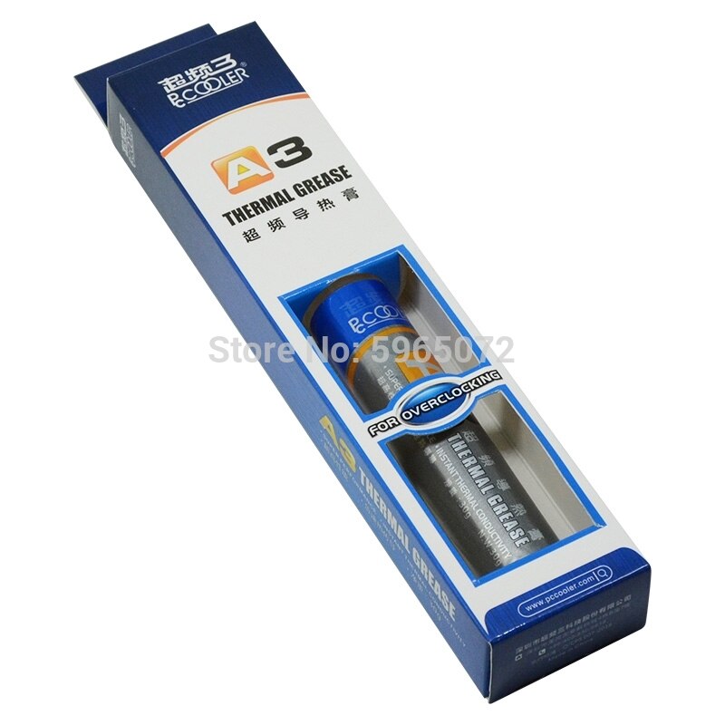 Pccooler A3 30g Thermo Paste Heatsink Plaster Paste Thermal Grease VGA for AMD Intel PC Processor CPU Cooler Cooling Fan