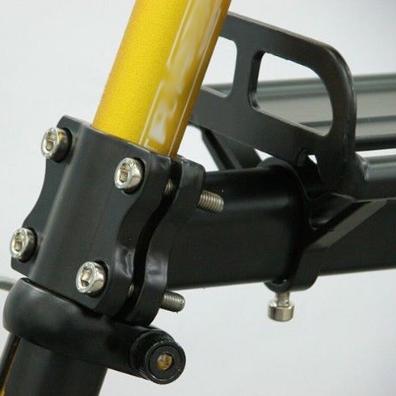 Vélo étagère arrière VTT plat rétractable porte-bagages équipement de vélo accessoires VTT sous cadre porte-vélo