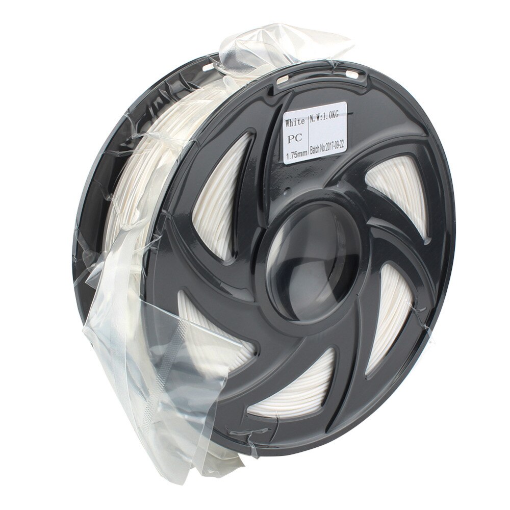 CREOZONE Premium PC Filament for 3D Printer Polycarbonate Filamento Strong Thermoplastic Temperature-Resistance White