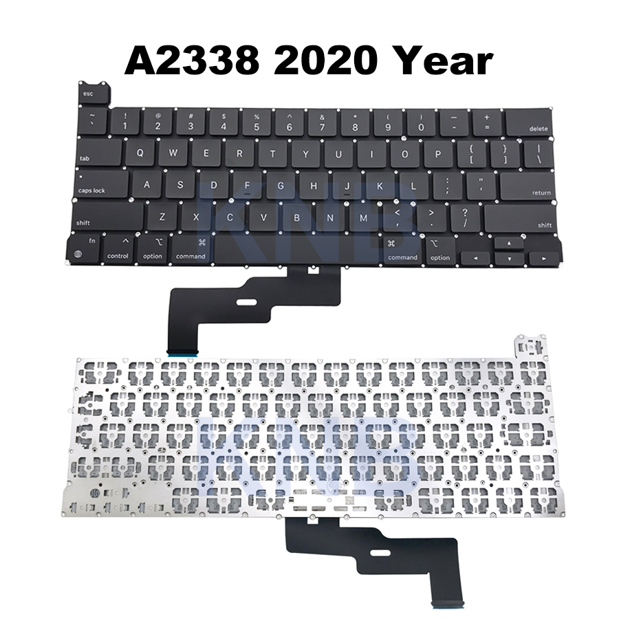 Laptop English US keyboard For Macbook Pro A1706 A1708 A1534 A1989 A1990 A2141 A2289 A2337 A2338 Keyboard Replacement: A2338 US