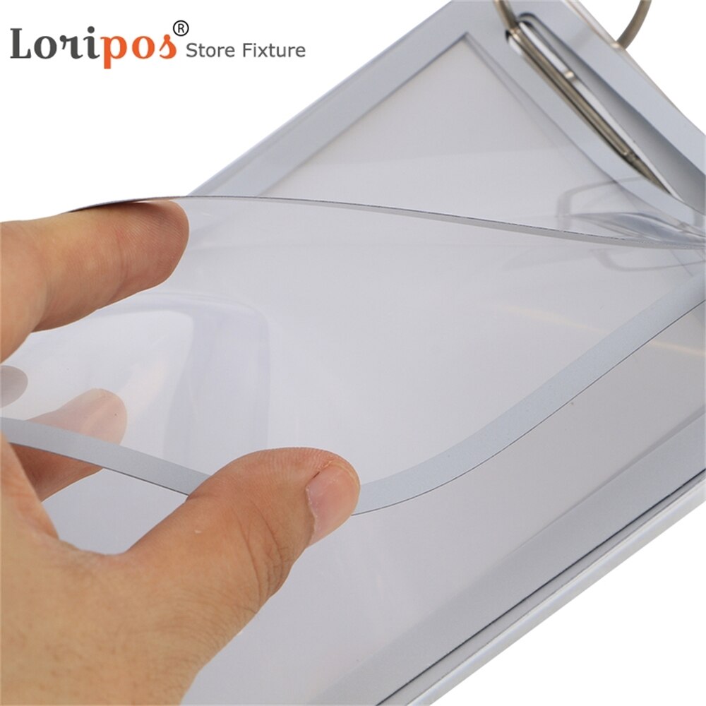 5 sider fotoalbum træbund skrivebord etiket skilt ramme  a6 ærmer foto billede plakat menu stativ holder til reklame