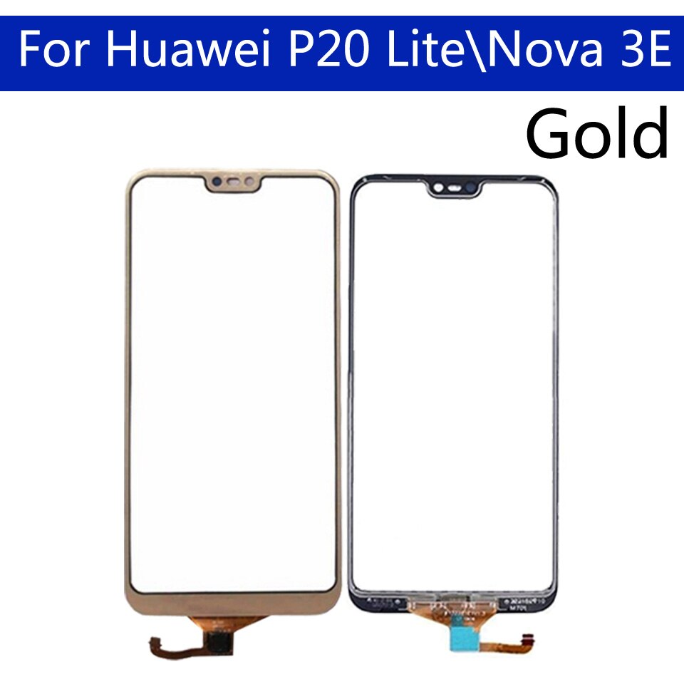 5.84 "Touchscreen Für Huawei P20 Lite ANE-L21 ANE-LX1 LX3 berühren Bildschirm Tafel Sensor Digitizer Für Nova 3e LCD Anzeige glas Objektiv