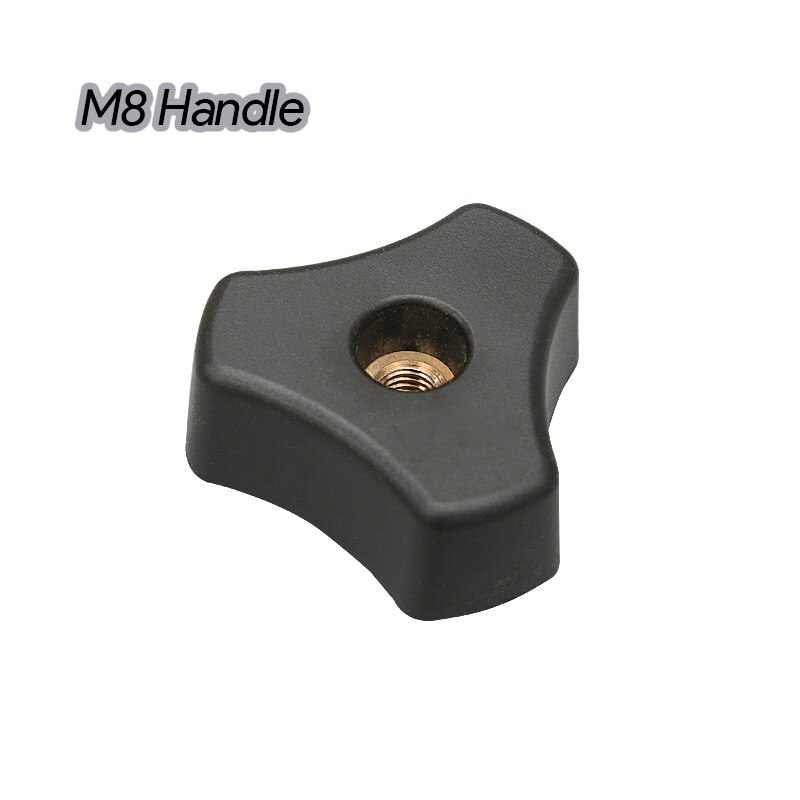 Placa de carpintería, Bloque de Prensa, tornillo T, mango deslizante, canaleta especial para carpintería, ranura T: M8 plastic handle