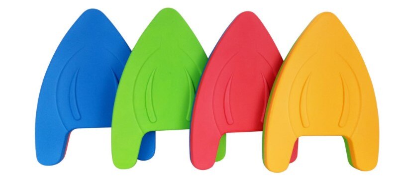 Kevyt muotoinen eva uimalauta kelluva levy back float potkulauta allasharjoitteluapuvälineet aikuisille ja lapsille: A 38cm 38.5cm 4cm