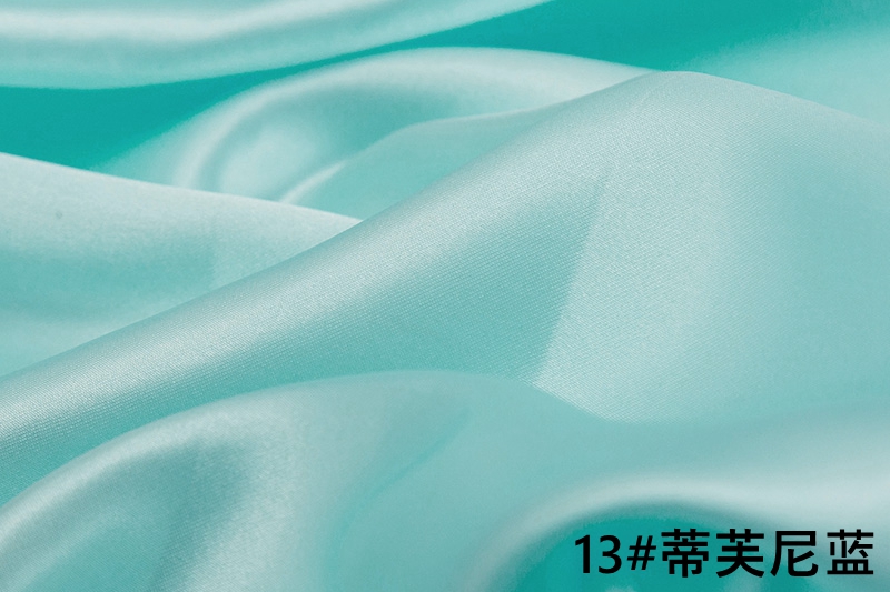 Tela de satén 100% poliéster por metros para coser vestidos, decoración para de boda, accesorios de tela para el hogar, T105: 13 / 50x150cm(0.5 meters