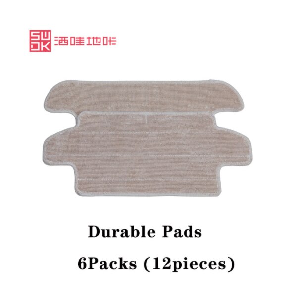 6 packungen Original Ersatz Ersatzteile Mopp Tücher Einweg Pads Anzug Für Xiaomi SWDK ZDG300 ZDG300S Roboter Boden Reiniger: 6 Packungen B