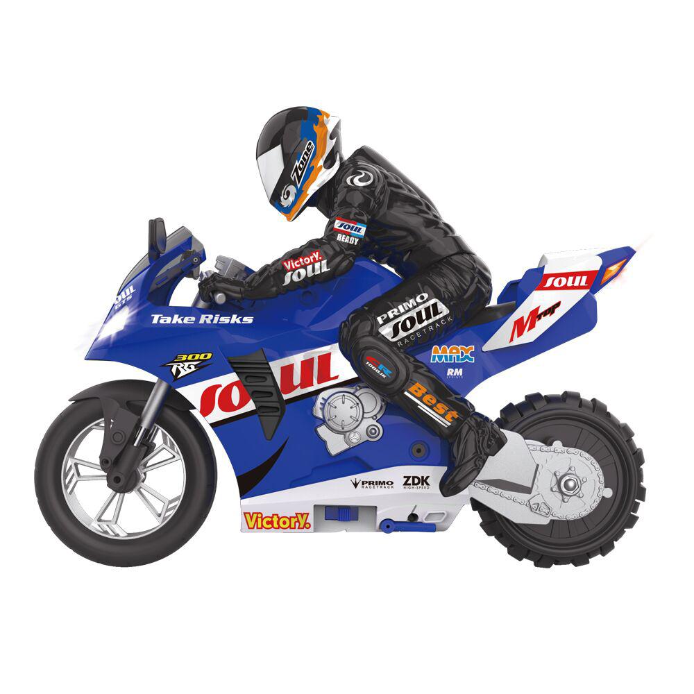 GloryStar HC-802-motocicleta de acrobacias, autoequilibrado, con Control remoto, 1:6