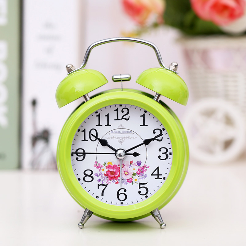 Mute Bedside Alarm Watch Smart Alarm Clock Carpet Electronic Digital Clock Wecker Analog Home Decor OO50AC: Style 10