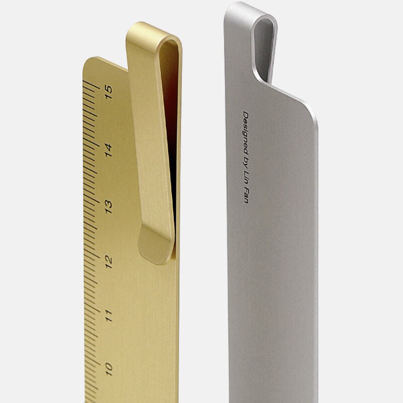 Xiaomi Mijia Kaco règle en métal 15cm léger Portable règles droites acier inoxydable bureau école mesure outil précision