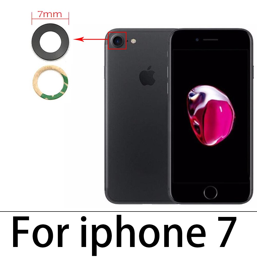 Original Neue Hinten Zurück Kamera Glas Objektiv Für Iphone 6 7 8 11 12 X XR XS Profi Max Plus glas Objektiv Mit Kleber Aufkleber &Ampere; Reparatur Werkzeuge: Pro Iphone 7