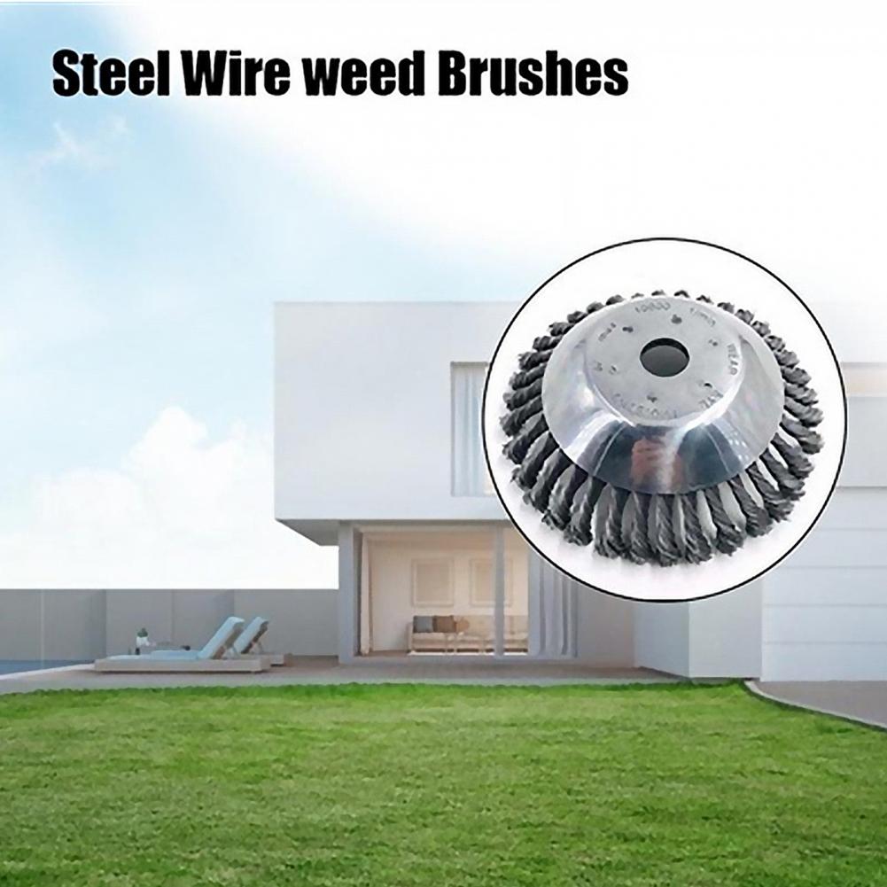 6/8 inches Stainless Steel Trimmer Cutter Lawn Mower Head Gardening Repair Tool