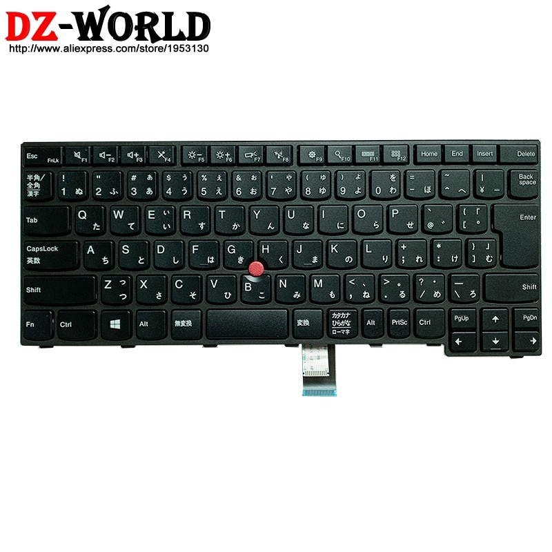 /Orig JP Japanese Keyboard for Lenovo Thinkpad E450 E450C E455 E460 E465 Laptop Teclado 04X6132 04X6172 04X6212