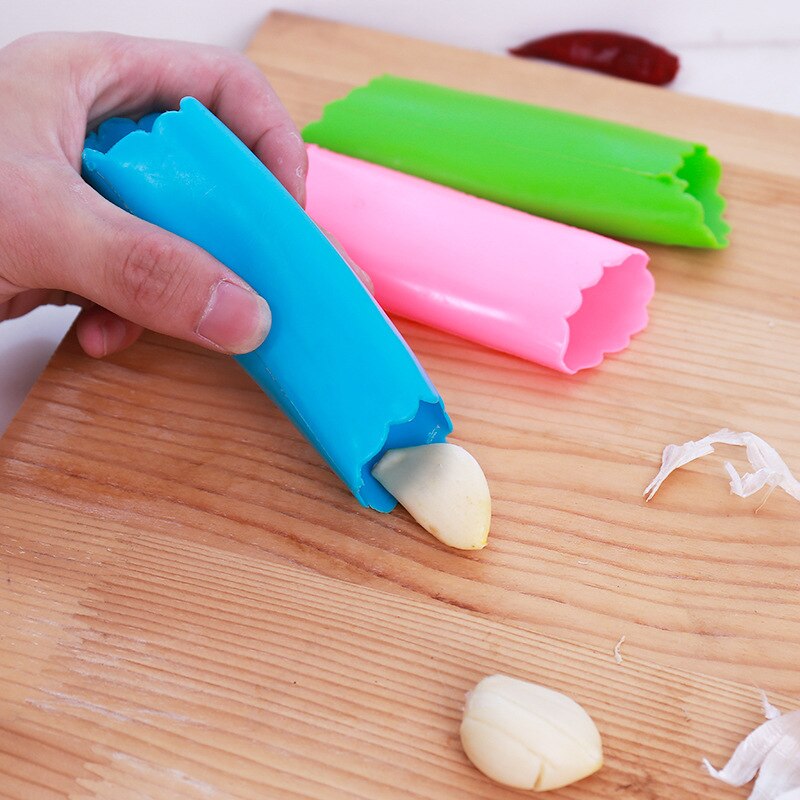 Kitchen Gadgets Garlic Peeler Mini Kitchen Aid Garlic Peeler Cooking Green Kitchen Gadget