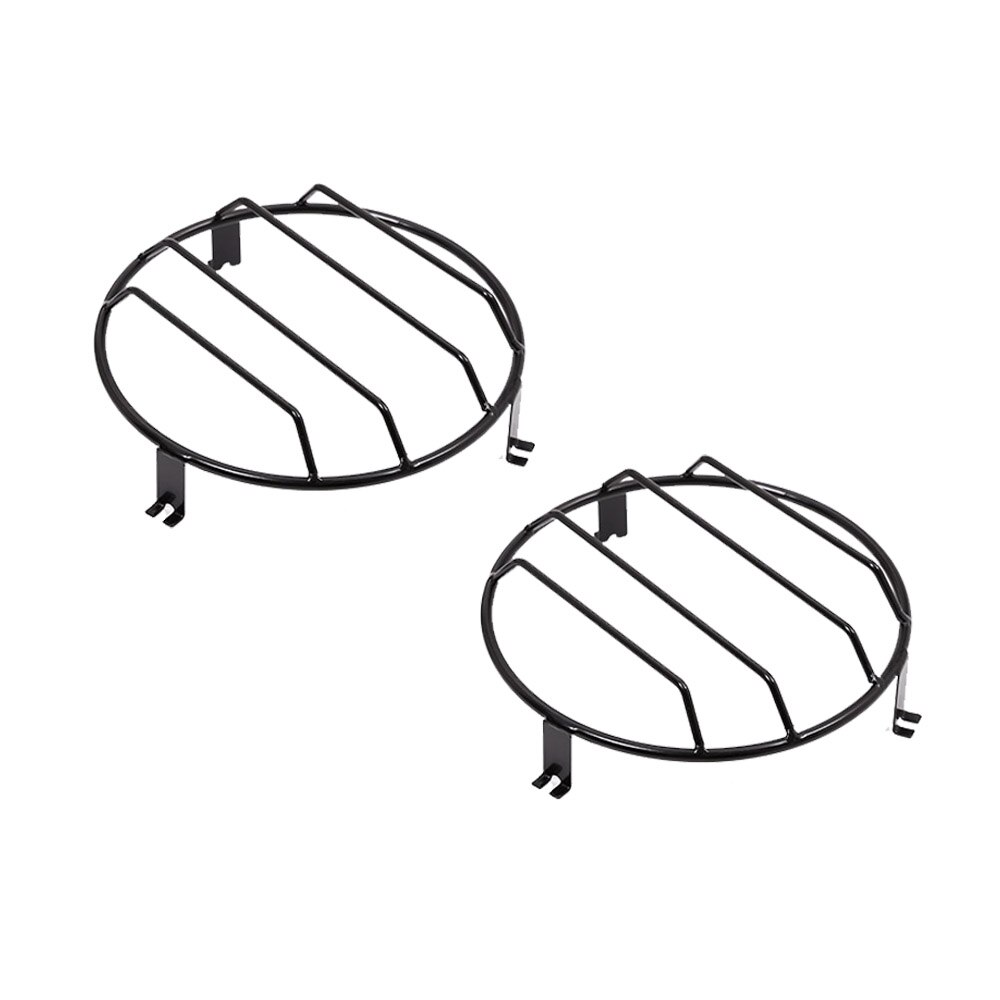 Faros delanteros de Metal para coche LADA NIVA, 2 uds., protección moldura de cubierta de marco, accesorios para coche LADA NIVA